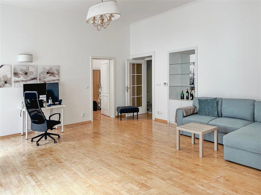 Pronájem bytu 3+kk, 122 m², balkon, Praha 2 – Vinohrady, Italská