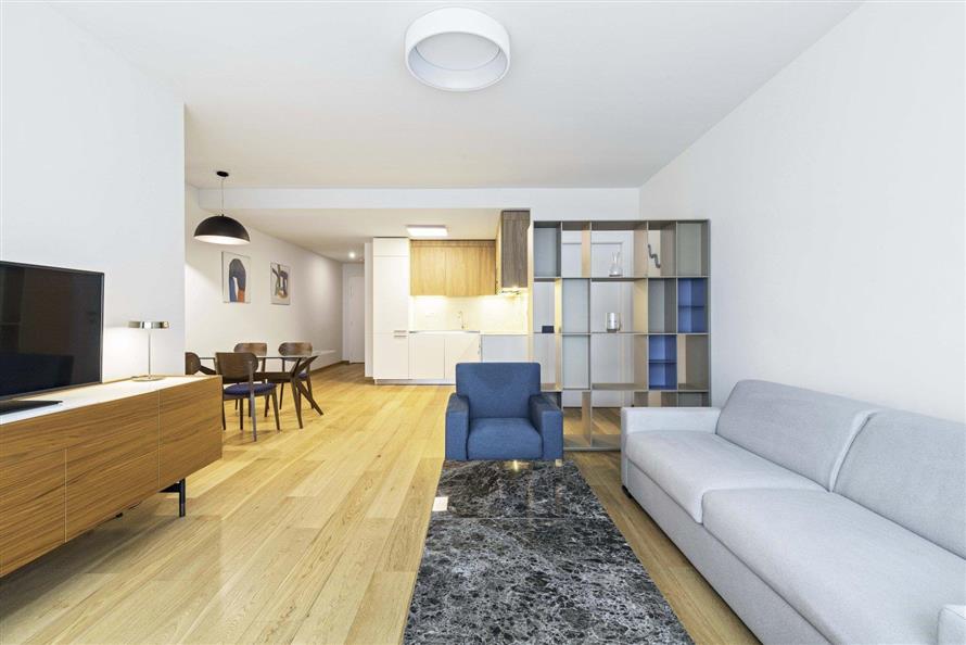 Pronájem bytu s terasou: Praha 5 - Smíchov, Holečkova