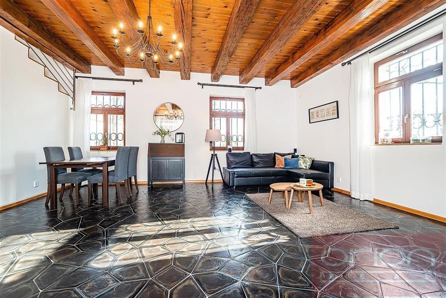 Pronájem mezonetového bytu s terasou: Praha 2 - Vinohrady, Havlíčkovy sady