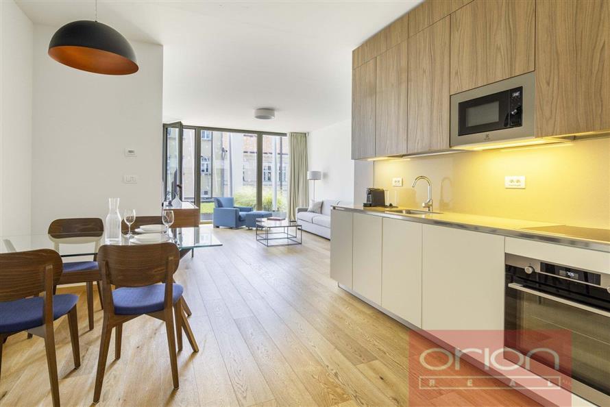 Furnished apartment with a terrace and garden for rent: Praha 5 - Smíchov, Holečkova